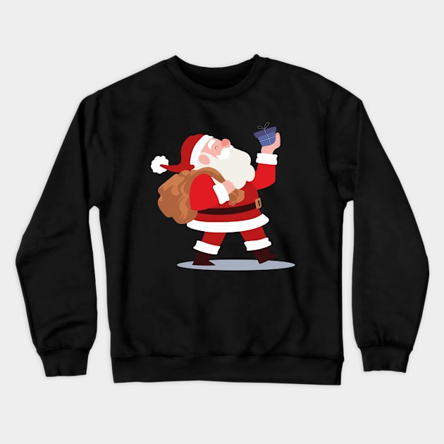 gift of santa Crewneck Sweatshirt by peyek saputra